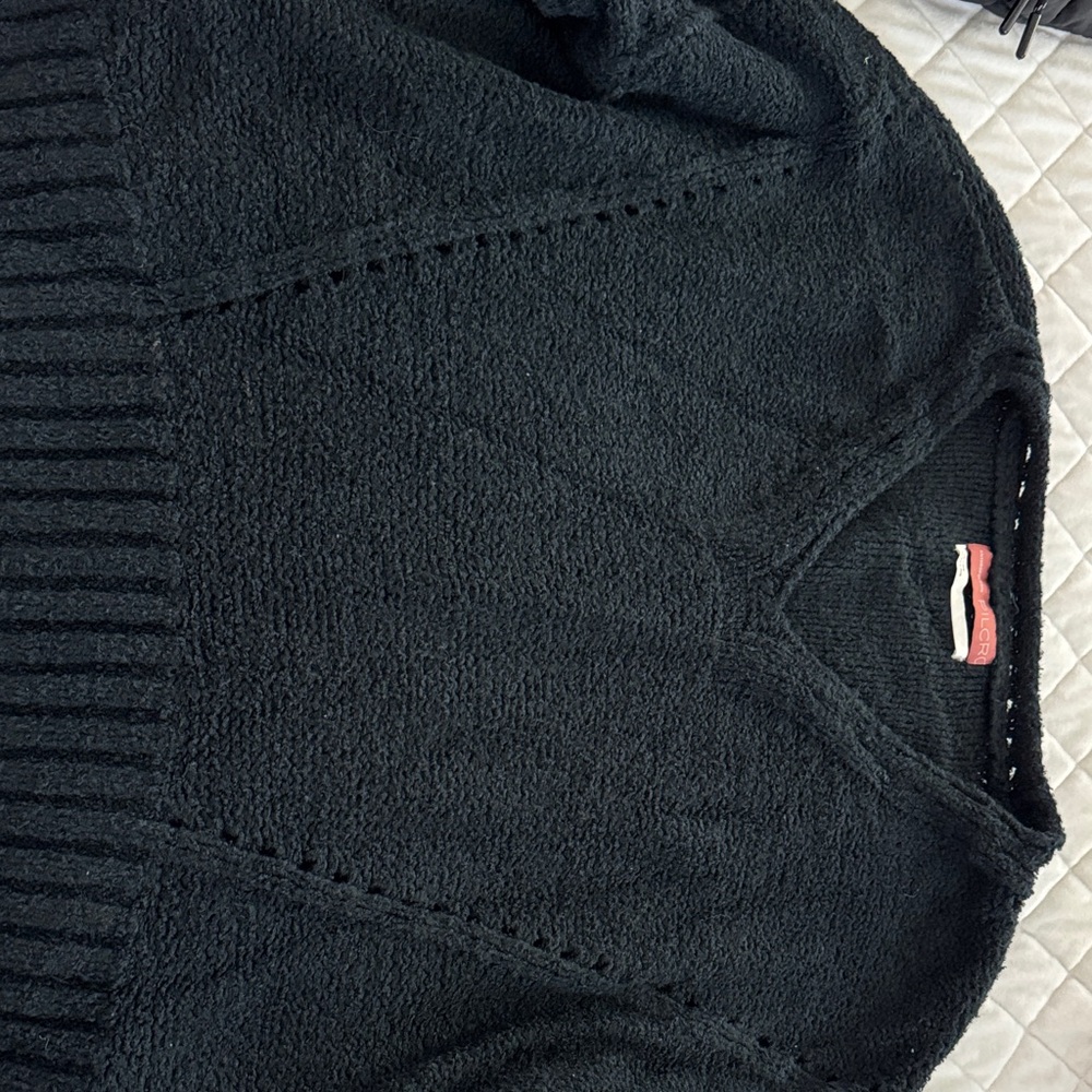 Pilcro Black V-Neck Sweater